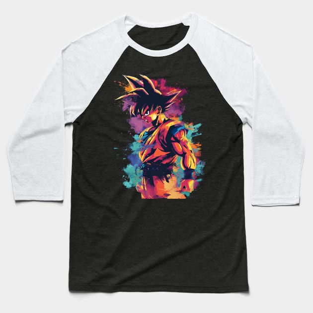 goku Baseball T-Shirt by pokermoment